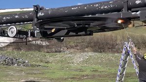Ski Lift Cable Snaps In Half With Immense Force During Its Removal