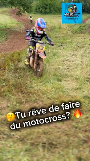 Tu veux découvrir le motocross ? C’est le moment ! Notre école Easymx Shaun Vinel est ouverte et prête à t’accueillir. Ici, on apprend à piloter et on progresse en toute sécurité, avec plaisir, confiance et respect. Tu peux venir rouler 2 fois par mois, chaque semaine, ou même en illimité ! Pour les enfants 🧒 et les adultes 🧑 Et pour ceux qui s’inscrivent avant le 1er août, un stage est offert* ! Alors rejoins-nous, et viens t’initier et vivre ta passion du motocross comme un vrai pilote 🏁” |
