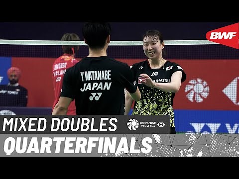 YONEX SUNRISE India Open 2024 | Puavaranukroh/Taerattanachai (THA) vs. Watanabe/Higashino (JPN) | QF