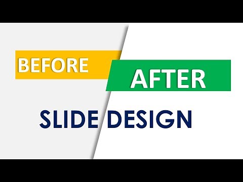 (PowerPoint Tutorial No. 311) 4 Step Slide design in PowerPoint | Before and After slide design