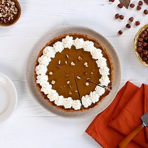 45K views · 362 reactions | Do you love pumpkin pie? Traditional pumpkin pie is in for some competition from Chef Eddy's Toasted Hazelnut Crust Pumpkin Tart. This tart recipe has a firm, crumbly hazelnut crust with short sides that lends a delicious and sophisticated touch to the creamy pumpkin custard center. #pumpkindessert #fallbaking Recipe: https://www.imperialsugar.com/recipes/toasted-hazelnut-crust-pumpkin-tart | Imperial Sugar | Facebook