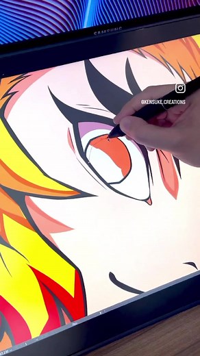 117K views · 6.1K reactions | A quick vector Illustration of the fire doughnut gang done in Adobe Illustrator. 亂 | Kensuke Creations | Facebook