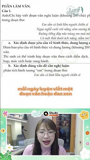 Lời khuyên luyện đề từ cô Sương Mai