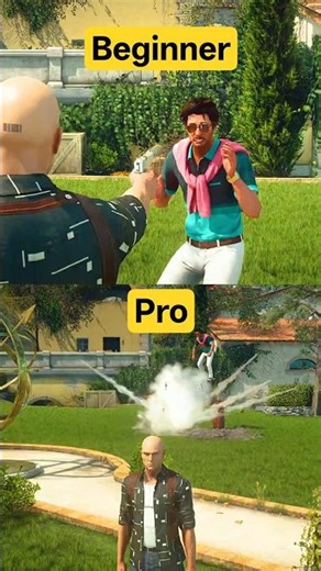 Beginner vs Pro in Hitman #hitman #stealth