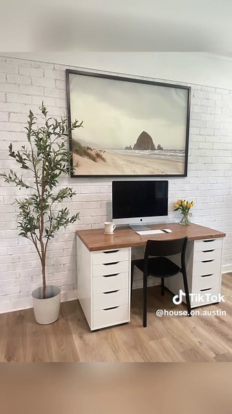 IKEA Hack: DIY Desk Makeover with Affordable Finds