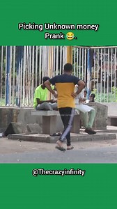 Packing Unknown money prank in kolkata #comedy | The Crazy Infinity