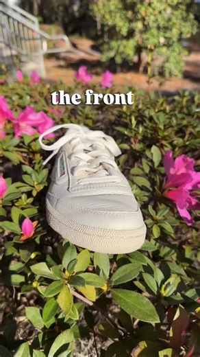 passes the angle test . . . . . . . . . . . . . . . . . [reebok classic leather sneakers, reebok club c style, white reebok sneakers women, neutral sneaker outfit ideas, everyday classic sneakers, retro low top sneakers, minimalist sneaker aesthetic, timeless street style shoes, casual sneaker rotation, vintage inspired sneakers, white leather trainers, spring sneaker trends, classic court style shoes, versatile everyday footwear, reebok women sneakers, taylor swift opalite shoe, #ReebokClassics