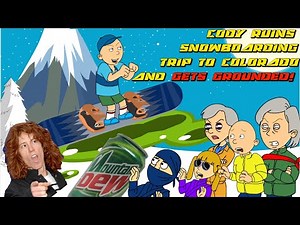 Cody Misbehaves On Shaun White Snowboarding Trip And Gets Grounded! (GoAnimate)