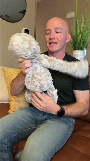 Heartful Hugs weighted stuffed animal sloth