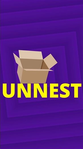 UNNEST в SQL - перетворює масив у рядки