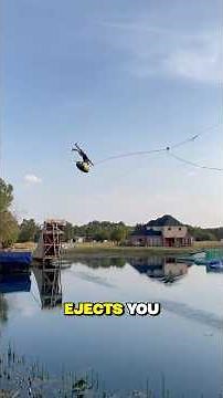 Building the World’s First EJECTABLE zip line 😳