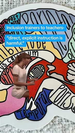 Direct, explicit instruction before independent practice