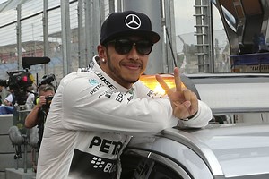 Hamilton won pole position in the race for the Canadian Grand Prix