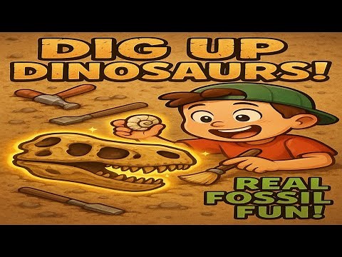 Dinosaur Fossil Dig Adventure Kit for Kids | STEM Toy Unboxing & Excavation Fun!