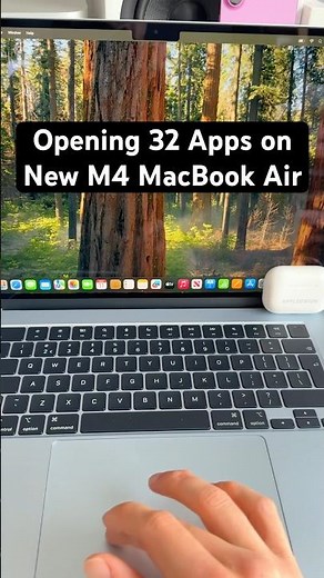 Opening Every App on New MacBook Air M4 - One Click!