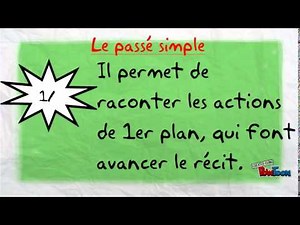 Valeurs du passé simple et de l'imparfait.