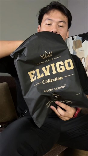 Elvigo T-shirt Cotton Combed Adem Logo