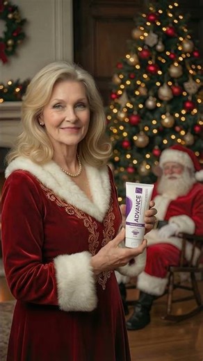Even Santa uses Advance 7 natural pain relieving gel!