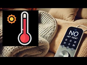Fix Electric Heating Blanket OVERHEATING (Getting Too HOT Warm Sunbeam Biddeford Eight Sleep Number)