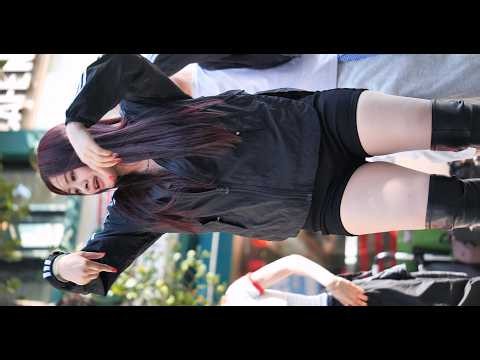 PLAYBACK 플레이백 결이 - 르세라핌 x 아일릿 x 캣츠아이 ICONIC BY MISTAKE 아이코닉 미스테이크 @신촌버스킹 (26.08.02)
