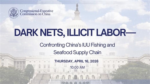Dark Nets, Illicit Labor—Confronting China’s IUU Fishing and Seafood Supply Chain | Congressional-Executive Commission on China