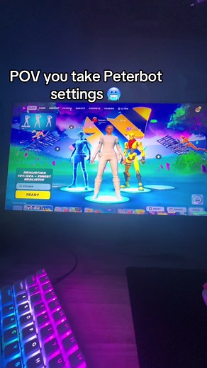 Optimal Peterbot Settings for Fortnite Gameplay