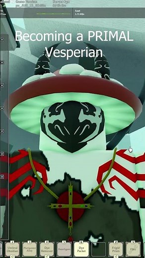 Becoming a PRIMAL Vesperian... | Deepwoken