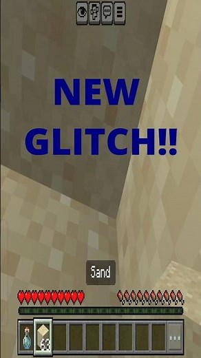 You Can’t Suffocate Under Sand?! 😳 (Minecraft Glitch)