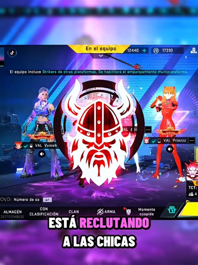 Reclutamiento Femenino en Valhalla