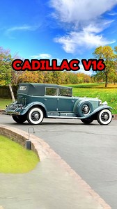 El Cadillac V16 fue el primer coche estadounidense en montar un motor V16, era el modelo de gama alta de Cadillac desde su lanzamiento en 1930 hasta 1940. Se fabricaron más de 4000 unidades con más de 10 modelos o variantes y 2 generaciones. Su valor actual varía desde los 100 mil hasta más de 500 mil dólares. . . . . . TAGS #Cadillac #v16 #clasicos #cocheshistoricos #coches #cars #car #deportivos #superdeportivos #supercars #supercoches #carculture #exoticcars #exoticos #hypercars #hipercoches 