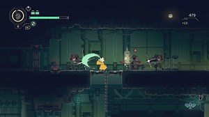 单人玩《九日》 Nine Sols 中国台湾开发的结合道教科幻与上古神话背景的银河恶魔城游戏 平台动作ARPG 也有加入弹反、帖道符的要素。类魂系，高难度