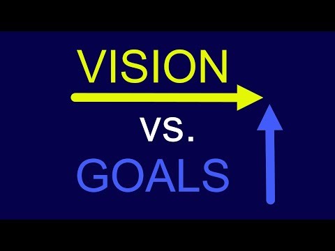 Vision vs. Goals - Both are important