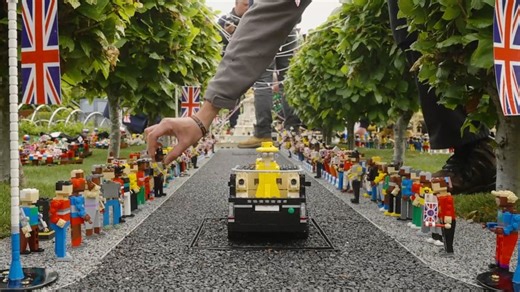 LEGOLAND Windsor Resort creates epic display for queen’s Platinum Jubilee