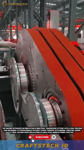 **"High-Speed ​​Dual Gear Drive System Innovation ⚙️🚀" #innovation #tech #automaticmachine #machine