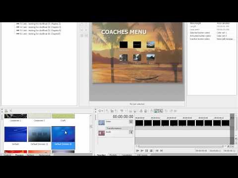 How To Create DVD Menus in DVD Architect