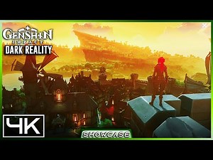 4K Genshin Impact Ray Tracing Unity Graphics [Showcase Cinema] Genshin Impact Multiplayer Gameplay