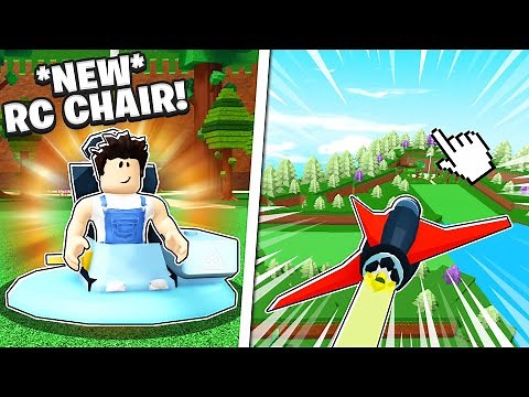 *NEW* REMOTE CONTROL CHAIR! 🎯 Build a Boat