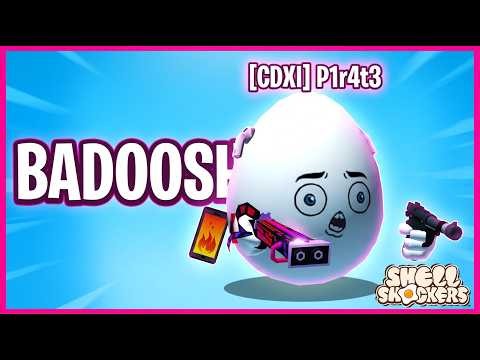 KILLING EGGS With Techno Scrambler: BADOOSH! | (50 KILLS) SHELL SHOCKERS