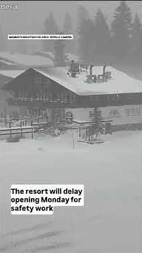 Snow at Mammoth Mountain