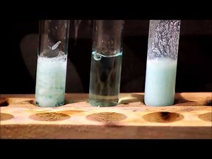 Biuret-Reaktion zum Nachweis von Peptidbindungen