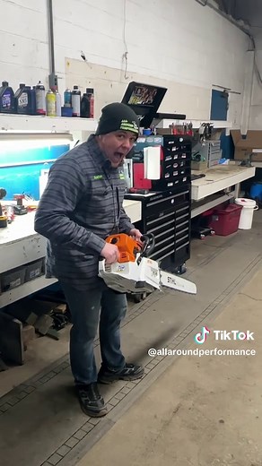 We tested out Stihl’s biggest chainsaw. The MS 881. @STIHL USA #ms881