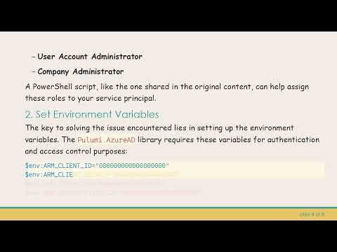 Setting Up Key Vault Access Policies Using Pulumi in Azure