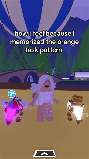 Adopt Me orange task pattern memorized — Adopt Me Roblox