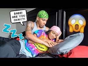 Nightmare Prank On Boyfriend! *CUTE REACTION*