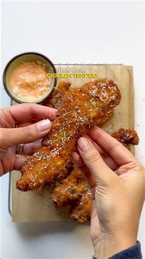 The crispiest chicken tenders