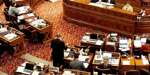 Iowa Senate sends health insurer tax increase to governor’s desk