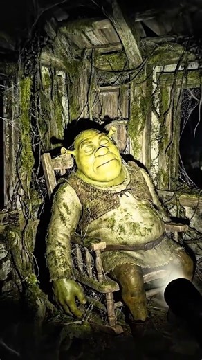 SHREK Found in Real Life! #Shrek #Donkey #Fiona #MythFootage