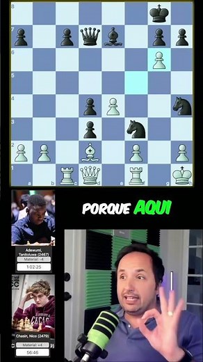 Xeque Mate Inevitável: A Jogada Crucial no Xadrez! #shorts