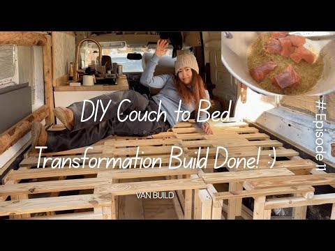 Camper Van Pull Out Bed