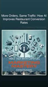 More Orders, Same Traffic: How AI Improves Restaurant Conversion Rates
